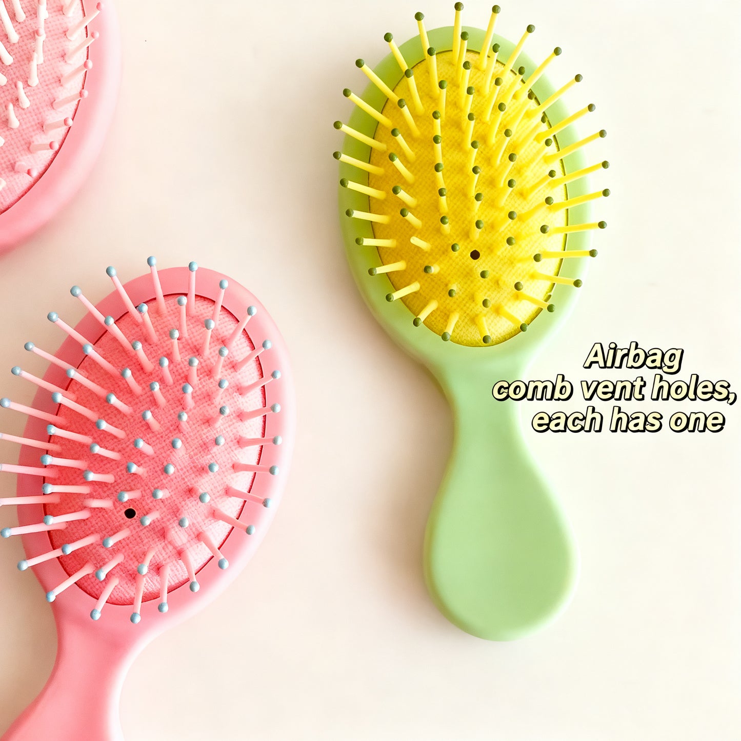 Pastel Airbag Massage Hair Comb