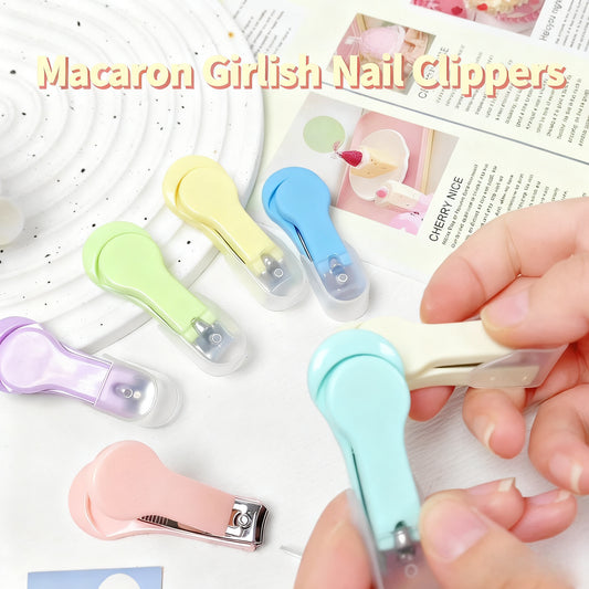Pastel Macaron Nail Clippers