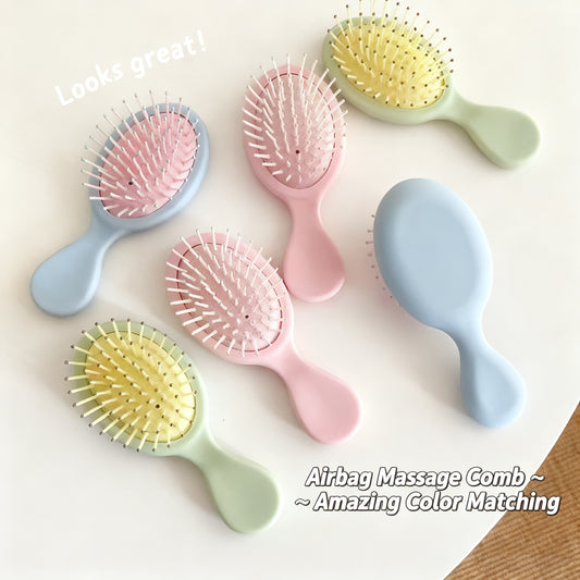 Pastel Airbag Massage Hair Comb