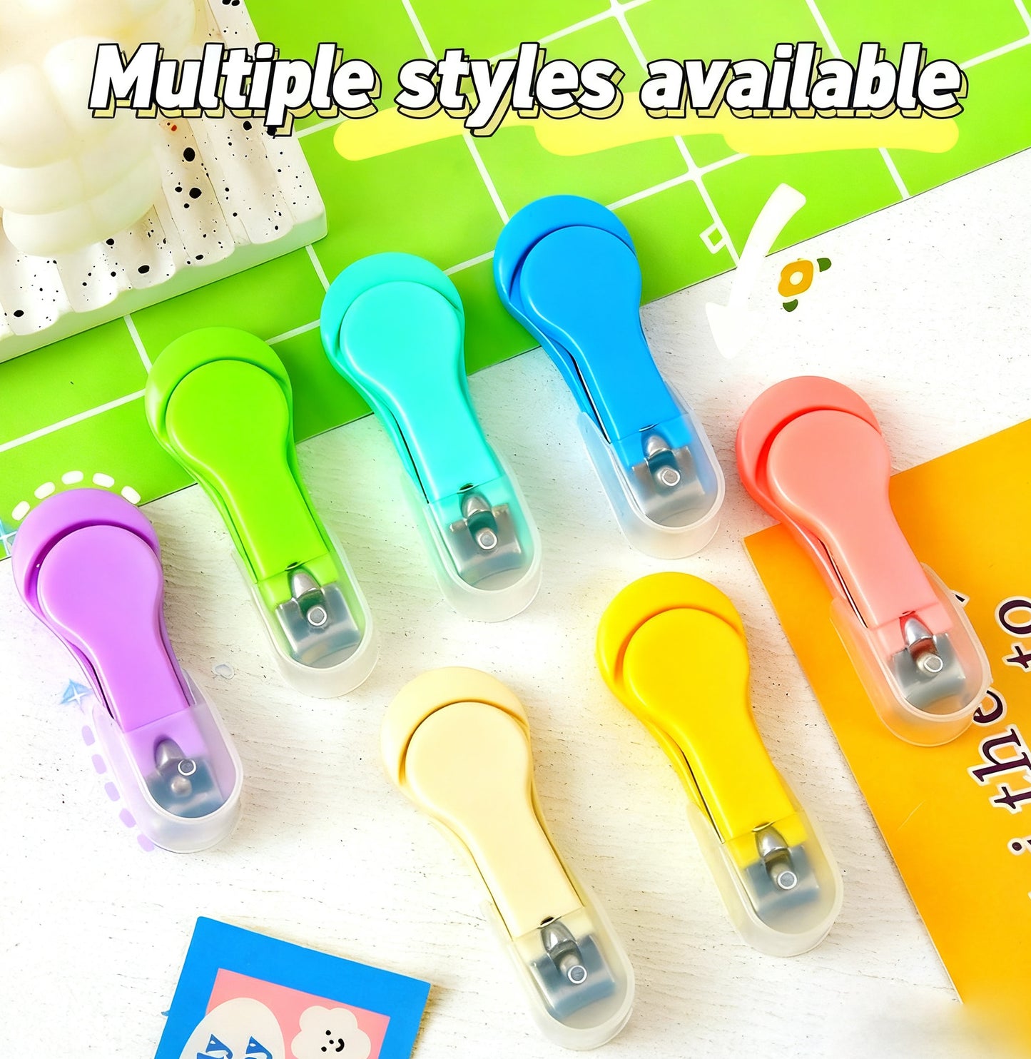 Pastel Macaron Nail Clippers