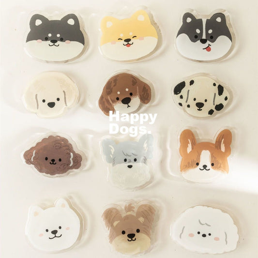 Adorable Dog Face Airbag Phone Holder