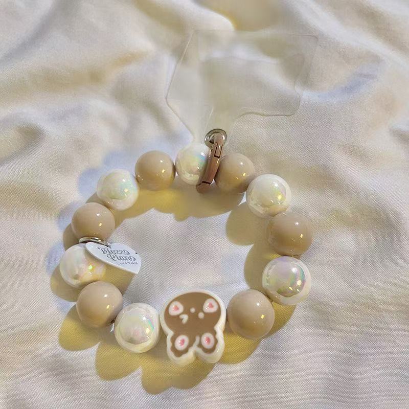 Cute Bunny Beaded Phone Charm Bracelets
