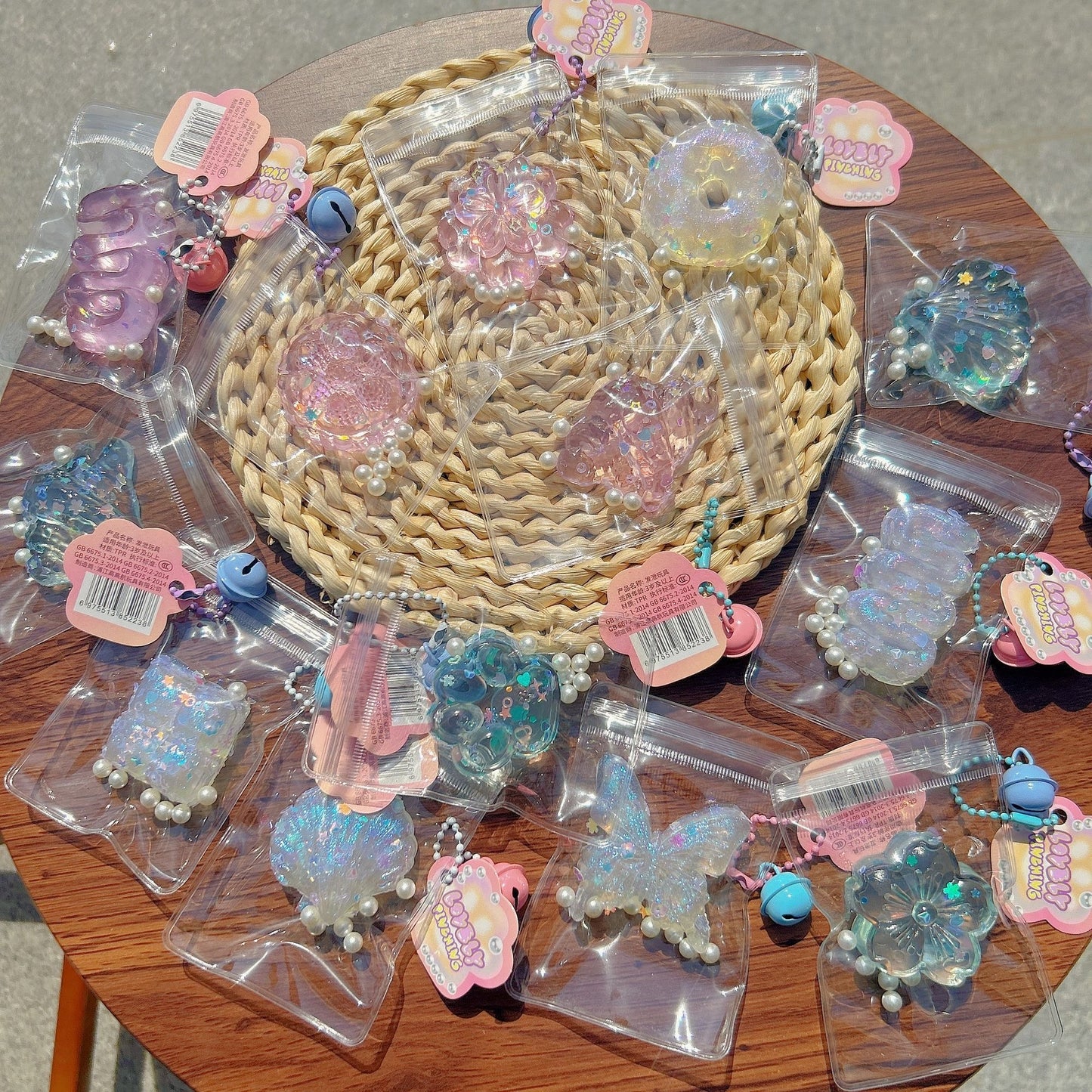 Cute Transparent Squishy Toy