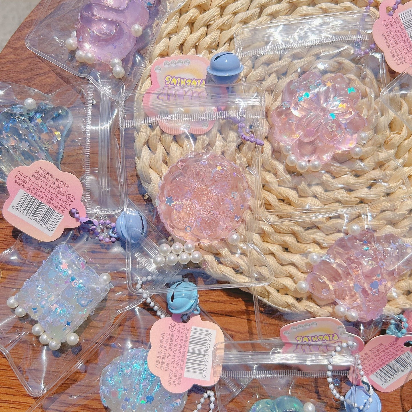 Cute Transparent Squishy Toy