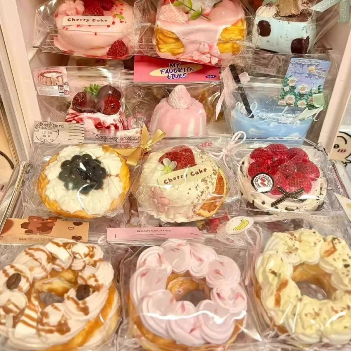 Random Squishy Toy Assortment: Cute Themes Galore