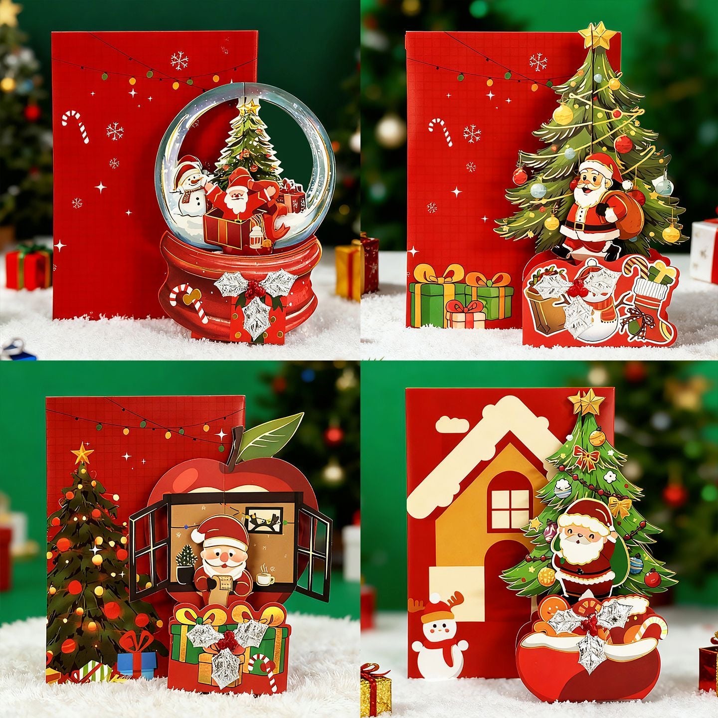 3D Pop-Up Christmas Card