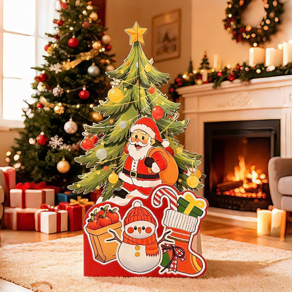 3D Pop-Up Christmas Card